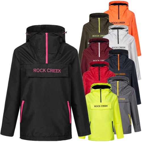 Rock creek damen windbreaker - rock,