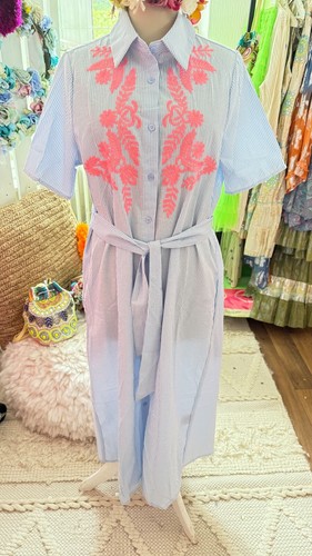 Hippie tunic dress stripe