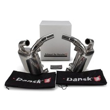 JP Edelstahl Sport Endschalldämpfer Set für PORSCHE 996 3.4/3.6 Carrera / S