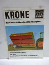 Original Schlepper Prospekt