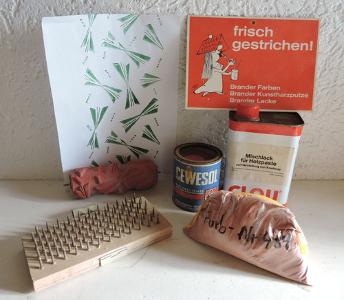 Alte malersachen vintage - alte, malersachen-