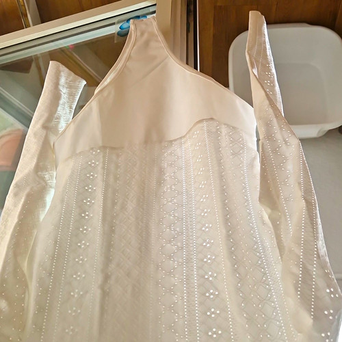 Damen body weiß langarm - m.m.z,