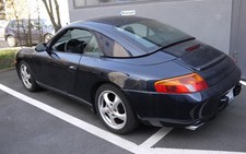 PORSCHE 911 996 CARRERA 3.4 Cabrio dunkelblau Schaltgetriebe