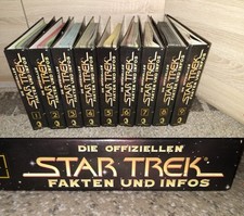 Die offiziellen Star Trek Fakten und Infos - 9 Sammelordner - bis 130 - 20kg