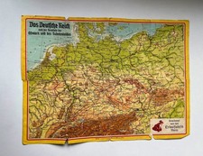 Karte Deutsches Reich 1939 -