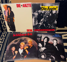 Die Ärzte 4 Lps - Debil, Im Schatten, DÄ, Das ist nicht... - Vinyl