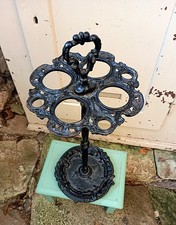 Antiker Schirmständer Schwarz