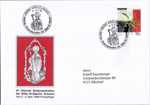 Schweiz brief sst - sst, kreuzlingen