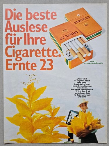 Reemtsma ernte reklame - ernte, 23