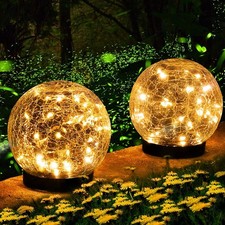 2x LED Kugelleuchte Garten |