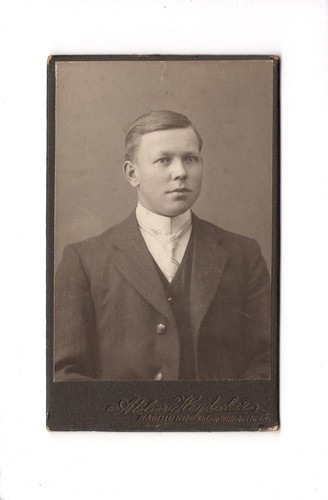 Cdv foto feiner junge - cdv,