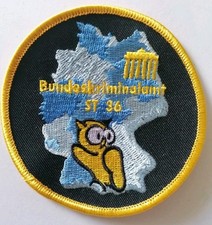Abzeichen Polizei Bundeskriminalamt ST36 Staatsschutz Terrorismus Berlin