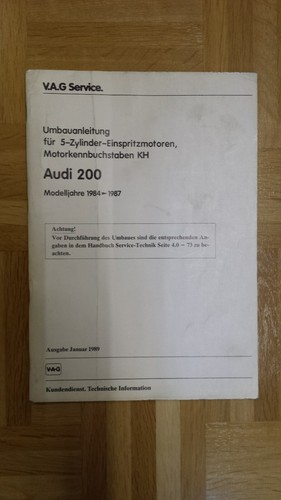 Reparaturleitfaden audi 200 - reparaturleitfaden, c3