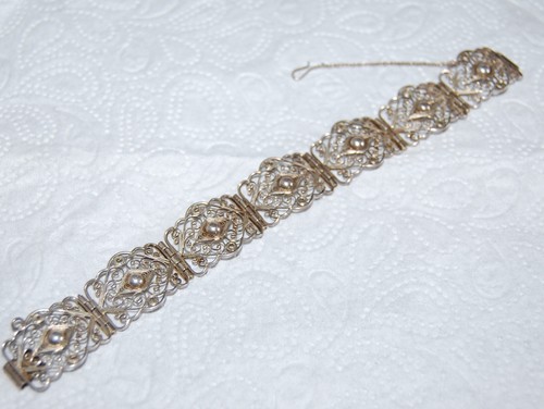 Antikes silberarmband 835er - silberarmband,