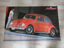 VW Käfer 1953 Ovalfenster Käfer Poster 83 cm x 54 cm