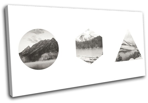 Geometrische natur berge - geometrische,