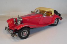 Franklin Mint 1/24 Mercedes Benz 500K Special Roadster 1935 rot #5323