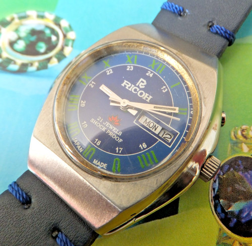 Two tone blue - blue, 36mm