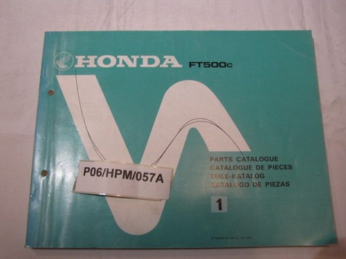 Honda ft500c ft500 - honda,