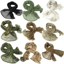 BW Commando Netzschal v. Farben Tarnschal Bundeswehr Army Sniper Schal uni tarn