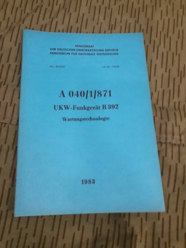 Nva vorschrift 040 - ,