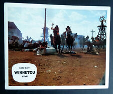 WINNETOU 1. TEIL * Karl May AUSHANGFOTO #H German L C ´63 BARKER, BRICE, VERSINI