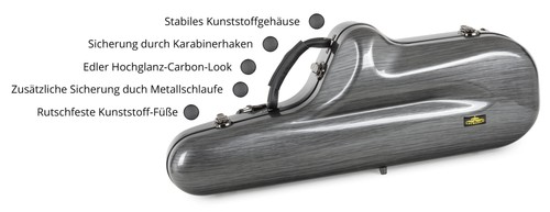 Deluxe koffer tenorsaxophon - deluxe,