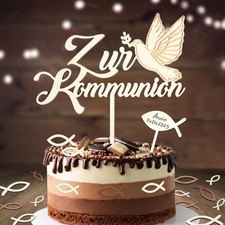 Tortendeko kommunion cake - tortendeko,