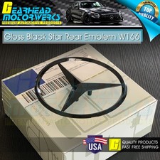 W166 gle gloss black star - w166, ml