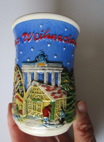 Berliner weihnachtsmarkt tasse - berliner,