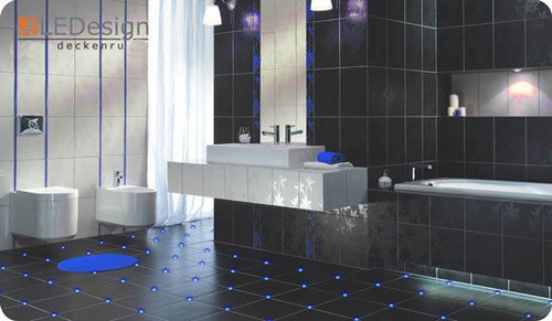 Fliesen led 3mm - blau, fuge