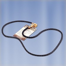 Halskette Leder Flecht &