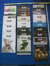 Steiff Teddybären Clubmagazine 2006-2021 Teddy Stofftiere+Collection 2009/2010