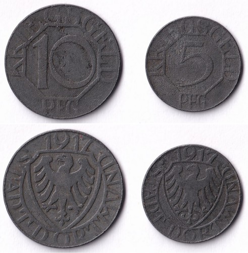 Münze notgeld 10 - notgeld:, +