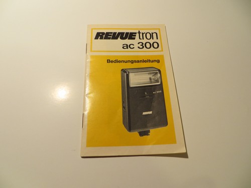 Bedienungsanleitung revue - bedienungsanleitung,