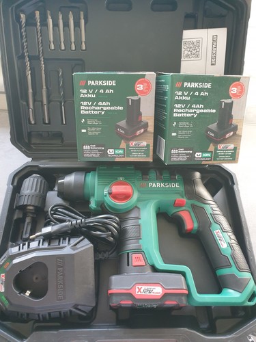 Parkside akku bohrhammer mit - bohrhammer,