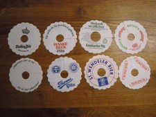 8 verschiedene  Pilsdeckchen - Tropfdeckchen Brauereien Deutschland 1