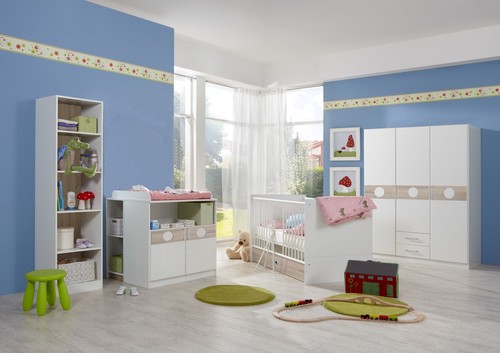 Babyzimmer set kimba 6tlg - babyzimmer-set,