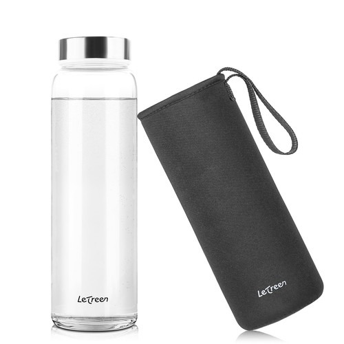 Glasflasche mit - glasflasche,