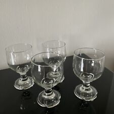 70-er: 4x großes Weinglas