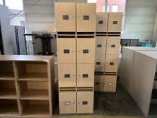 Steelcase Schließfachschrank 8 Fächer Ahorn 66cm abschließbar