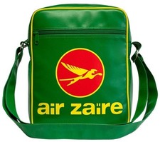 Air Zaire Airline Tasche -large- Umhängetasche - Kunstleder grün - LOGOSHIRT