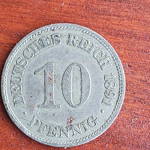 Pfennig stück 1891 - stück, e