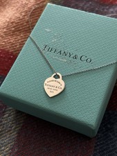 Tiffany & Co Herz gr S Kette mit Anhänger