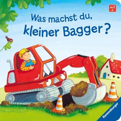 Was machst kleiner bagger - was,