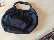 Liebeskind Berlin - Dunkelbaue Nylon Beutel Tasche Handtasche Henkeltasche blau