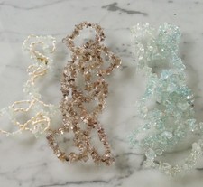  3 Halsketten,Aquamarin