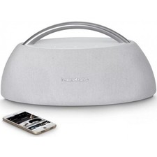 Harman Kardon Go + Play Akku Bluetooth Lautsprecher Design Soundbar weiß *NEU*