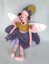 IKEA Plüschfigur SANGTRAST Schlenkerpuppe FEE ELFE PRINZESSIN mit Flügeln 40cm