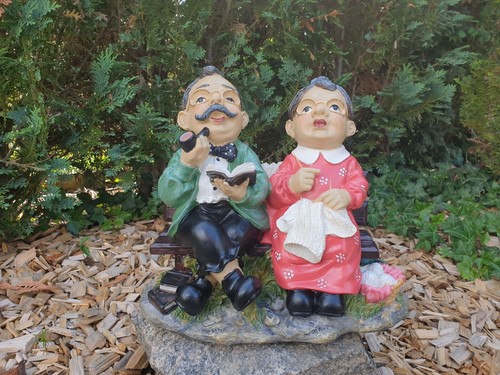 Figur oma und opa - und, auf